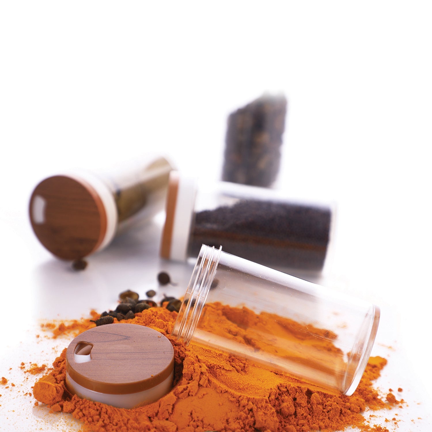 12-jar Revolving Spice Rack Masala Box - DanishHub