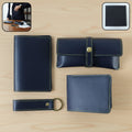 4 In 1 Premium Pu Leather Wallet Gift Set For Men (4 Pc Set) - DanishHubMens Accessories