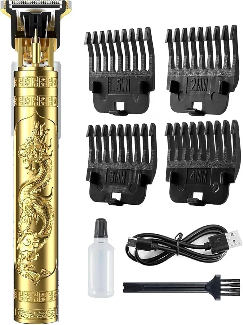 T9 Vintage Professional Hair Trimmer for Men | Cordless Rechargeable Beard & Hair Trimmer