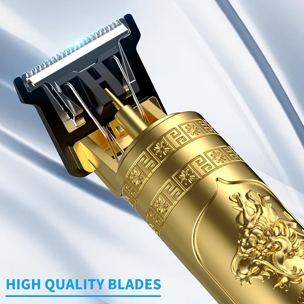 T9 Vintage Professional Hair Trimmer for Men | Cordless Rechargeable Beard & Hair Trimmer