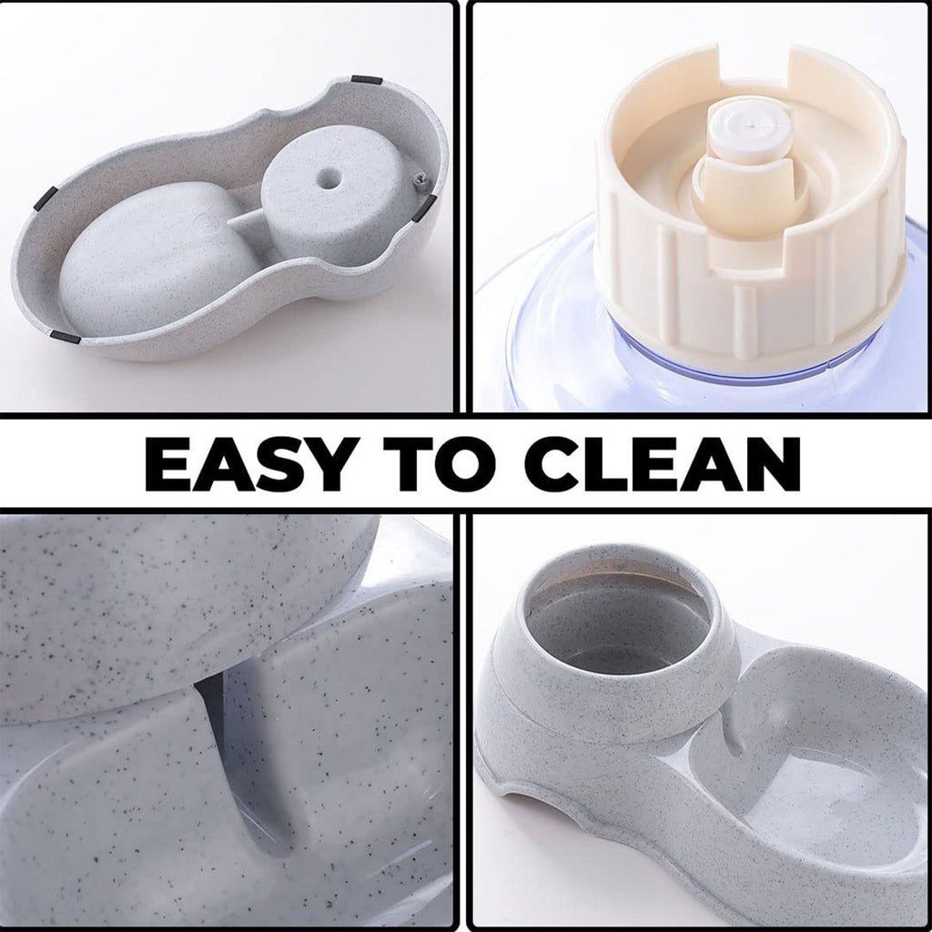 Automatic Pet Water Dispenser Self-dispensing Gravity Pet Feeder Water Cat Dog Feeding Bowl Drinking Water - DanishHub