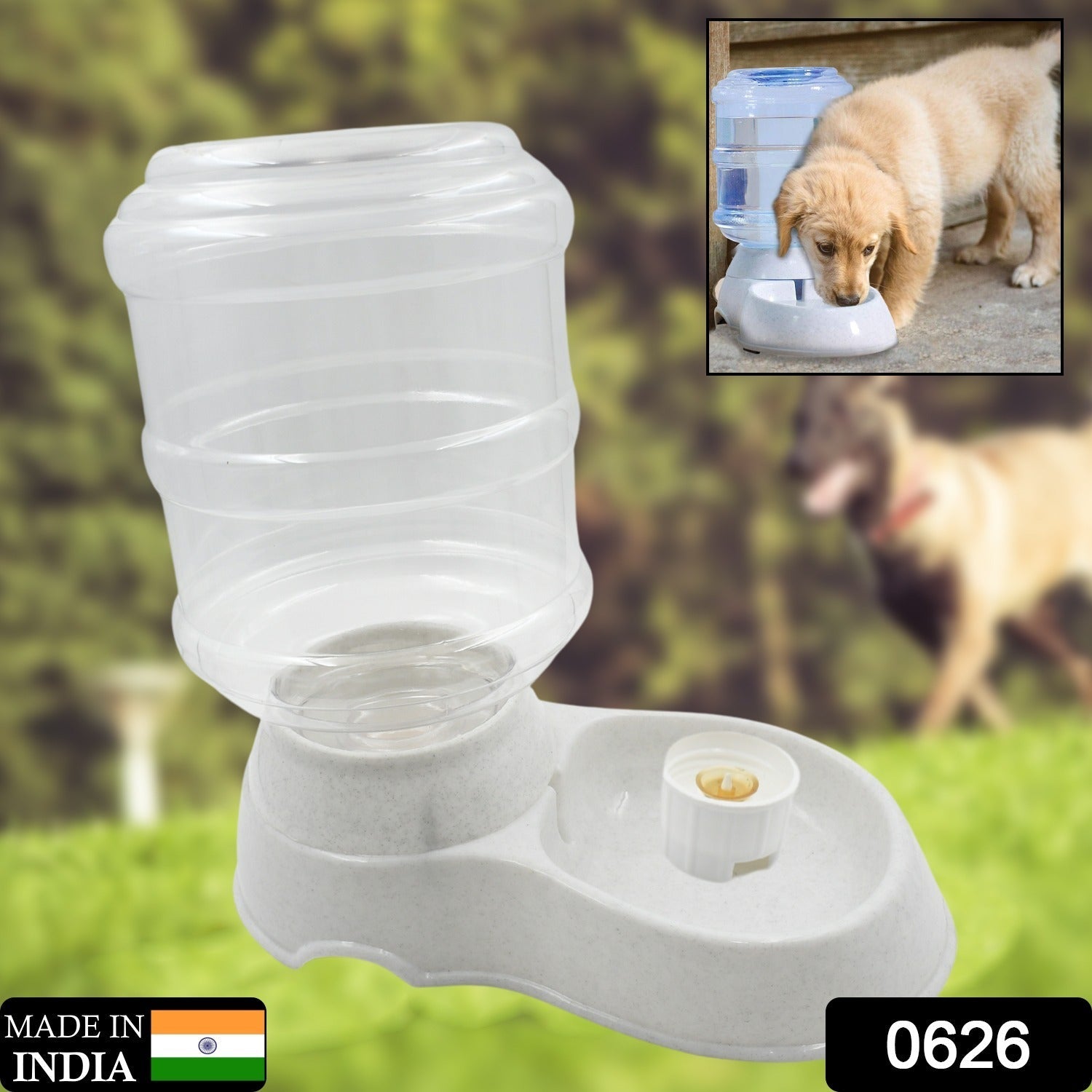 Automatic Pet Water Dispenser Self-dispensing Gravity Pet Feeder Water Cat Dog Feeding Bowl Drinking Water - DanishHub