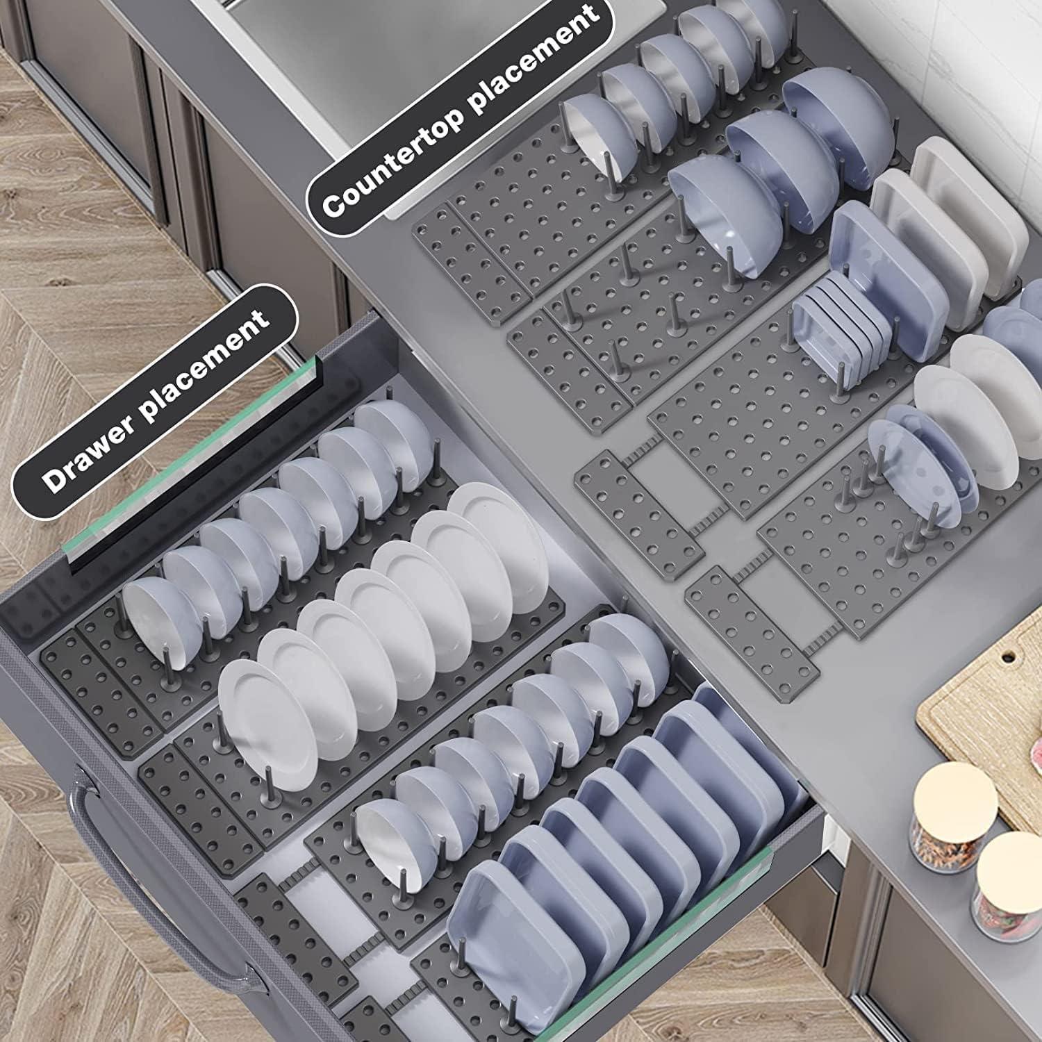 Drain Shelf Dish Drying Rack | Kitchen Sink Drain Organizer & Storage Rack - DanishHubDrying Racks
