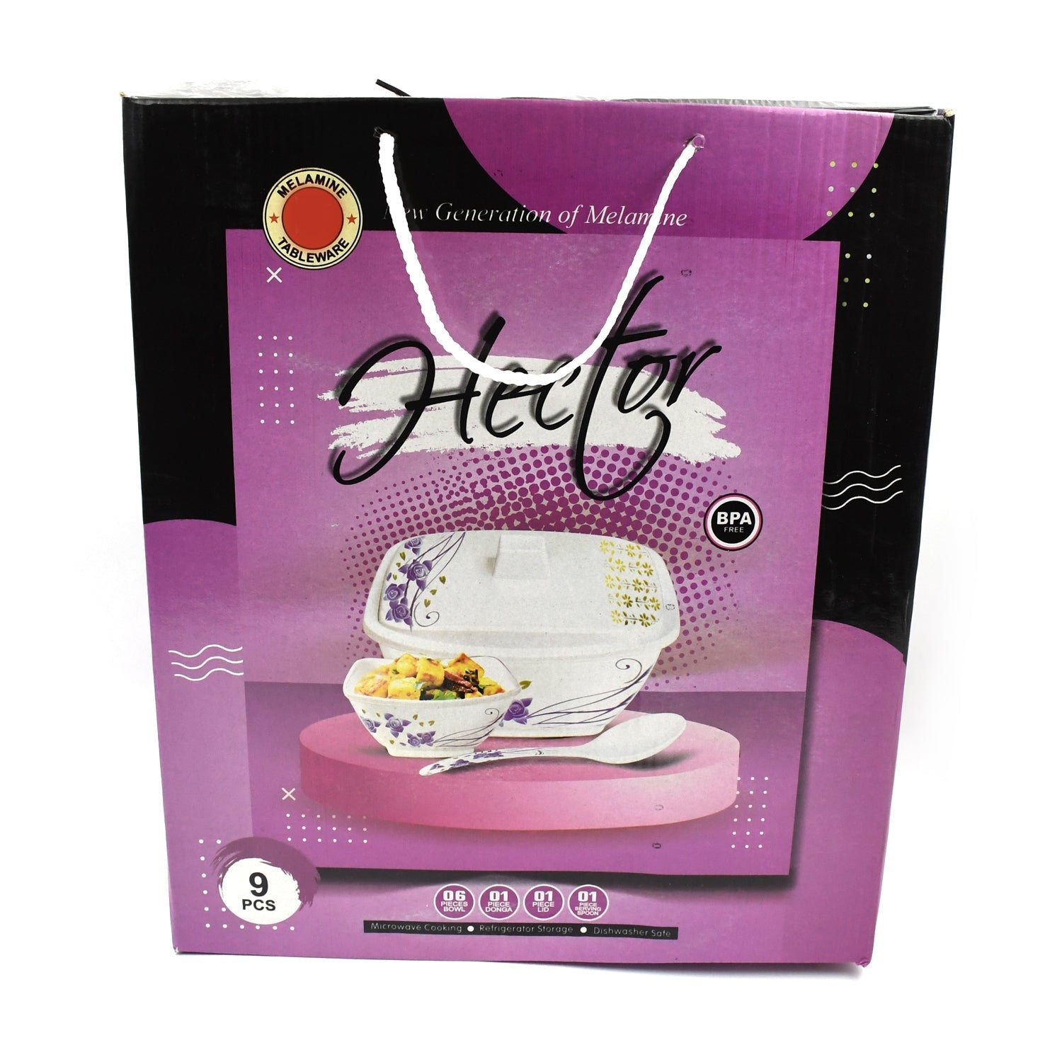 Hector High Quality Dinning Dinner Pudding Set (9 Pcs Set) - DanishHub