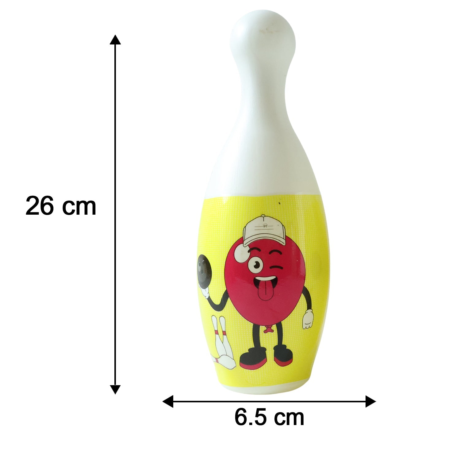 Kids Bowling Set With 6 Colorful Pins And 2 Balls (1 Set) - DanishHub