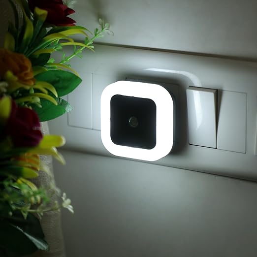 Motion Sensor Square Led Ceiling Light Flush Mount Garage Wall Lamp Warm White Light (Pack Of 2) - DanishHubSports Wears