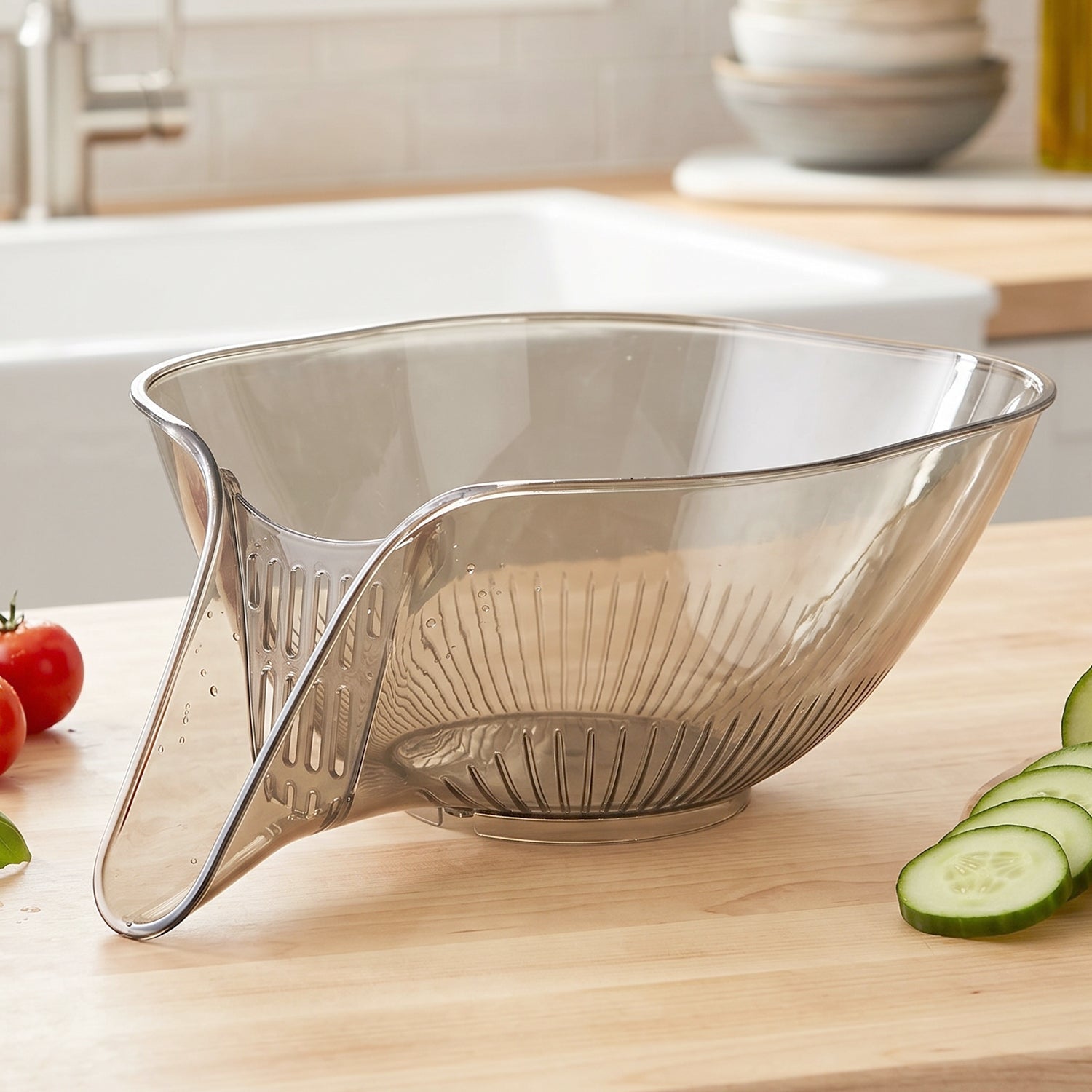 Multipurpose Fruit And Vegetable Washing Strainer Basket (1 Pc) - DanishHub
