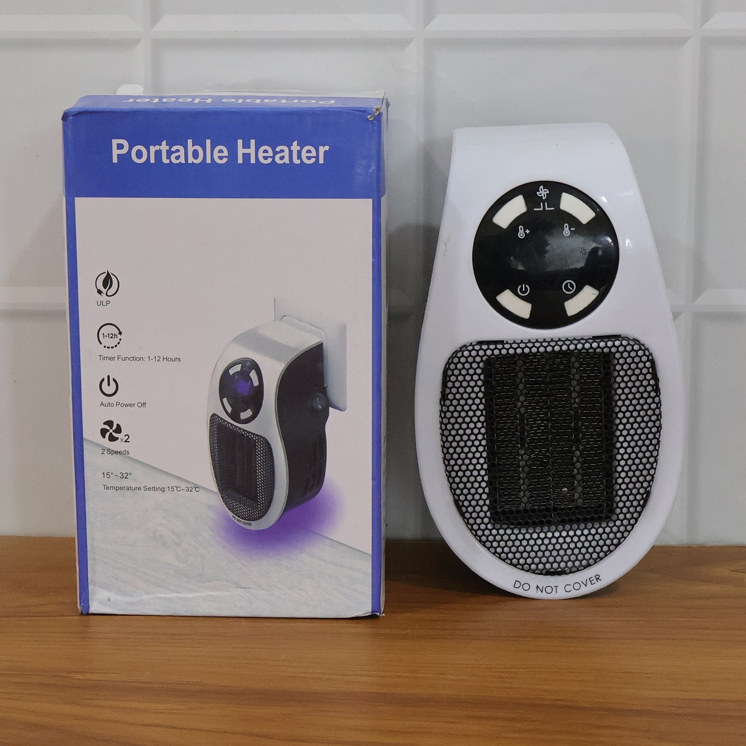 Portable Electric Plug-in Room Heater (1 Pc) - DanishHub