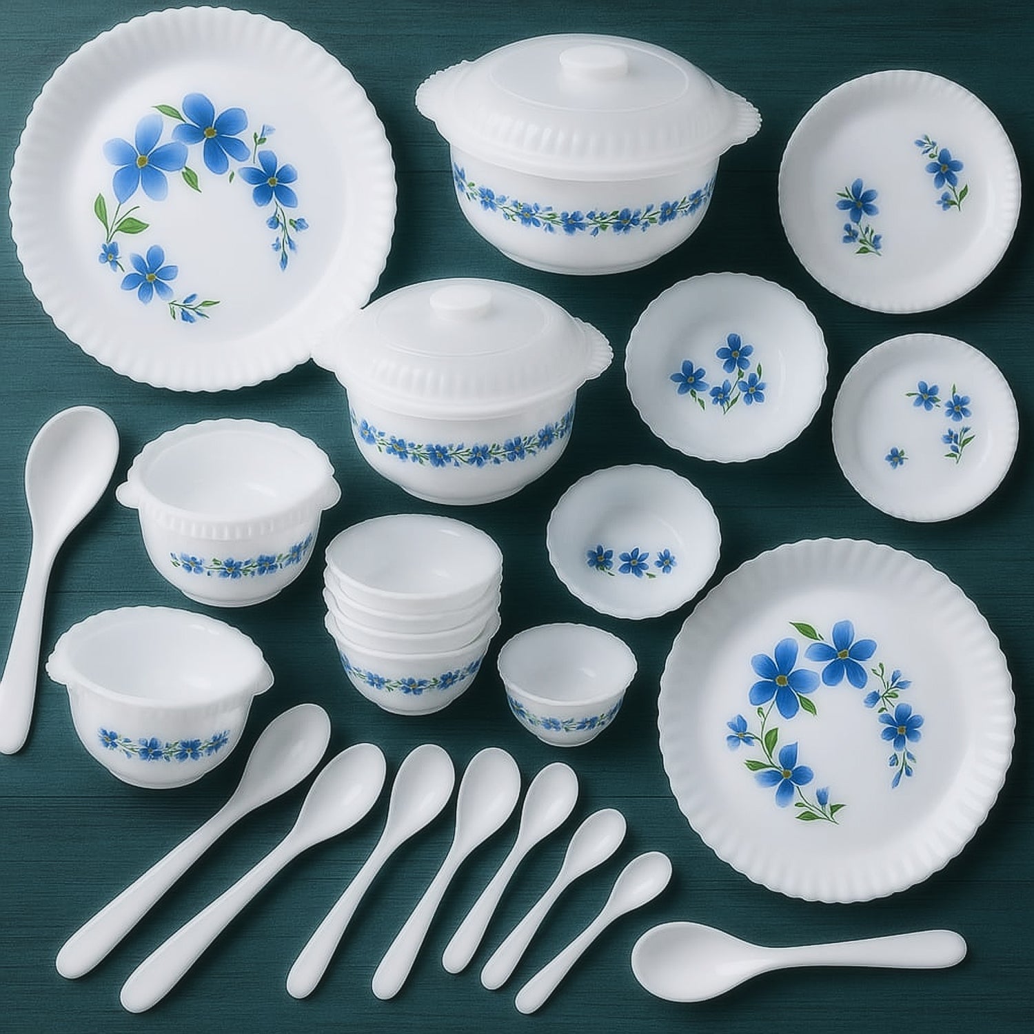 Premium Dinner Set (36 Pc) - DanishHubKitchen & Dining
