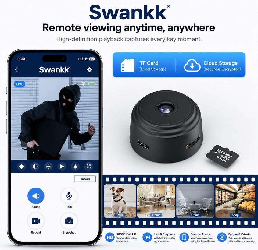 WiFi Security Camera for Home