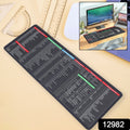 Shortcut Keyboard Mat Mouse Pad (8030 Cm) - DanishHub