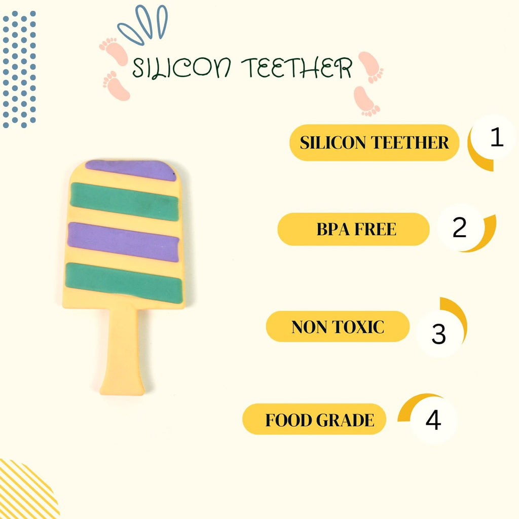 Silicone Candy Shape Teether For Baby (1 Pc) - DanishHub