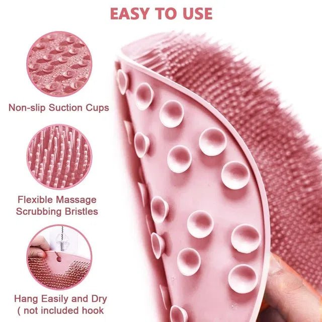 Silicone Multiuse Scrubber For Bath, Foot - DanishHubBody Scrubbers & Brushes