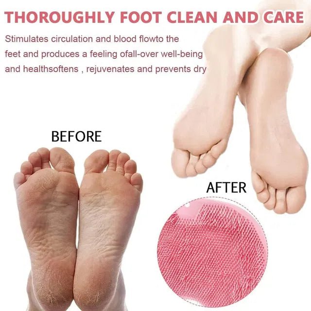 Silicone Multiuse Scrubber For Bath, Foot - DanishHubBody Scrubbers & Brushes