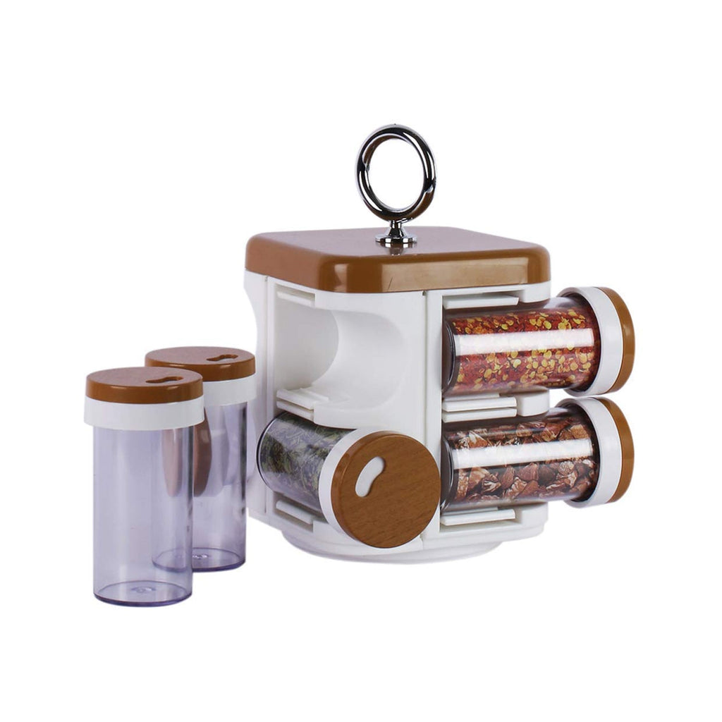 Store well Plastic Spice Rack - Set Of 8 - DanishHub
