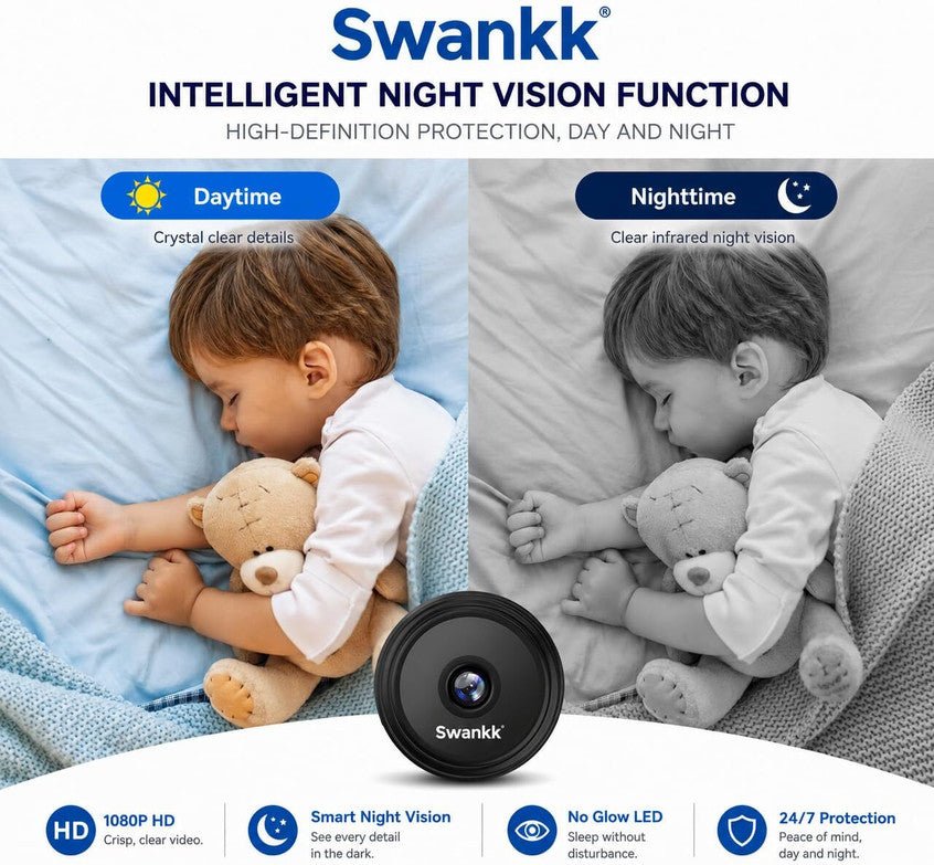 WiFi Security Camera for Home - DanishHubUSB Gadgets